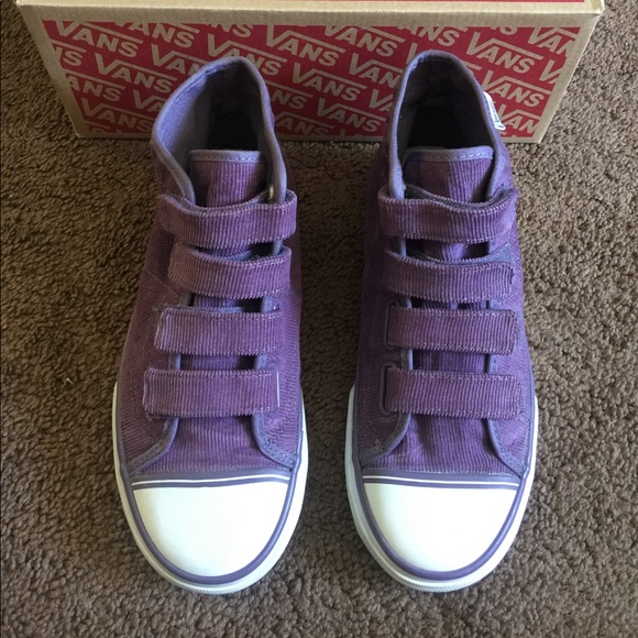 vans high top velcro